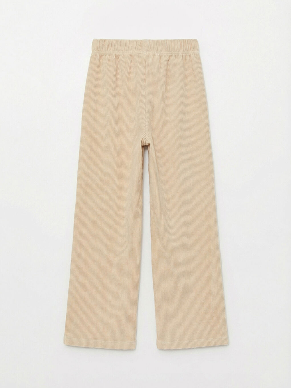 Girls' Elastic Waistband Trousers-1