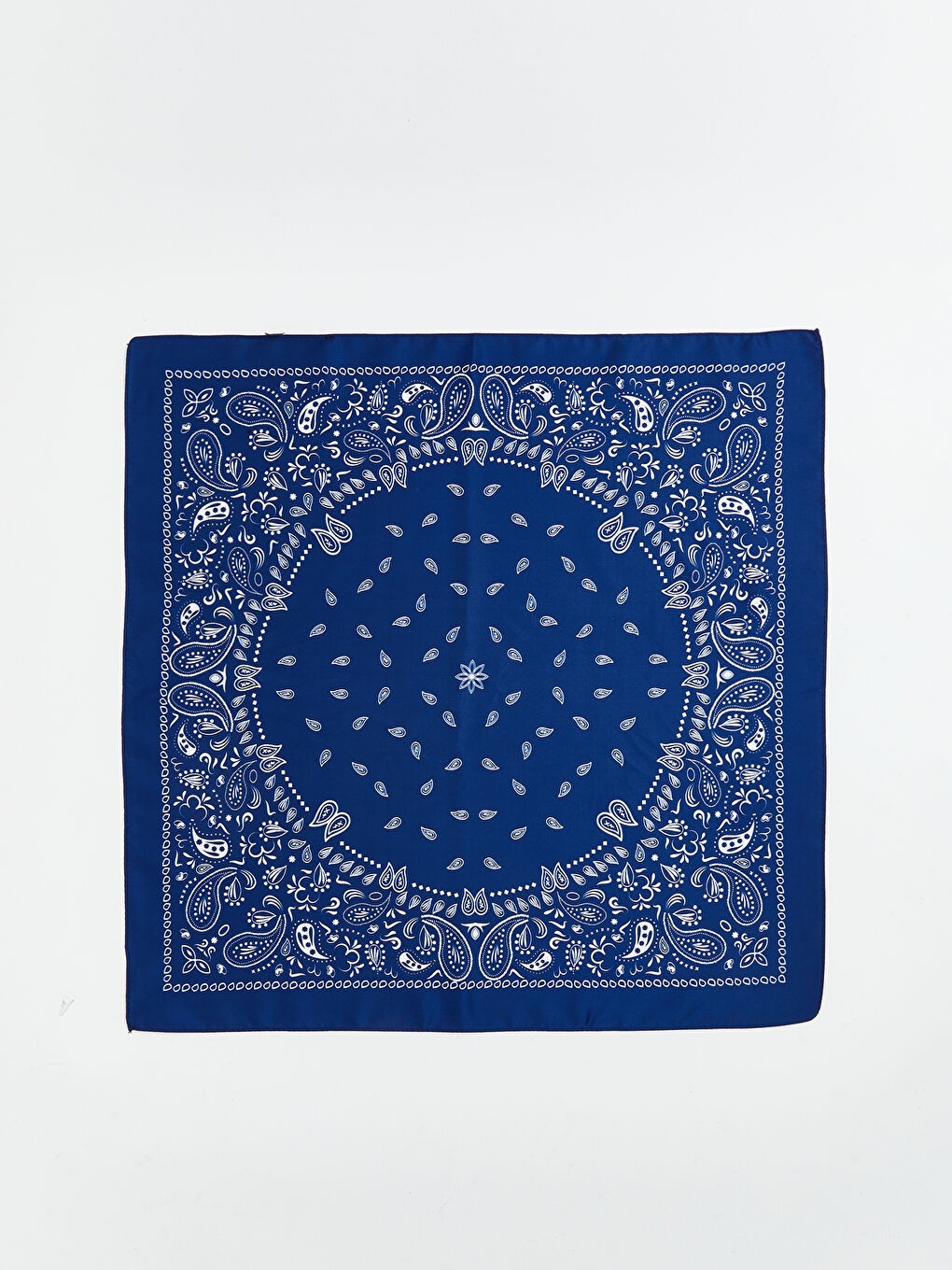 Ekru Desenli Kadın Fular-2