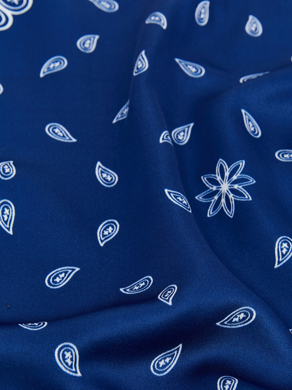 Ekru Desenli Kadın Fular-4