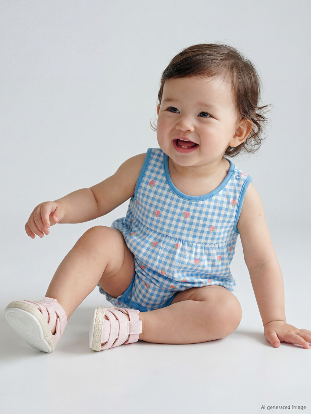 Bedruckter Baby-Mädchen-Overall