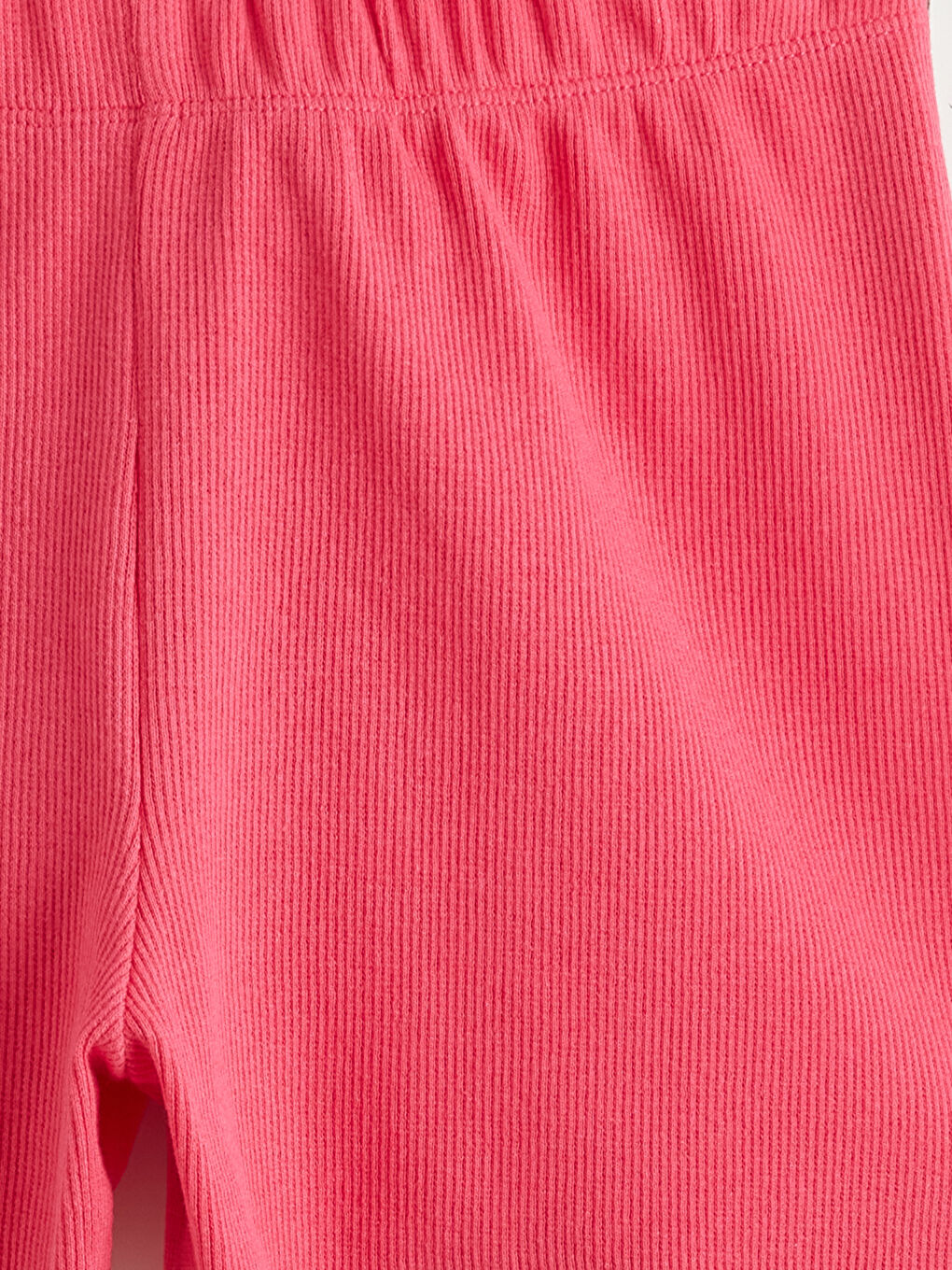 Pembe Beli Lastikli Fırfırlı Kız Çocuk Şort 2'li-6