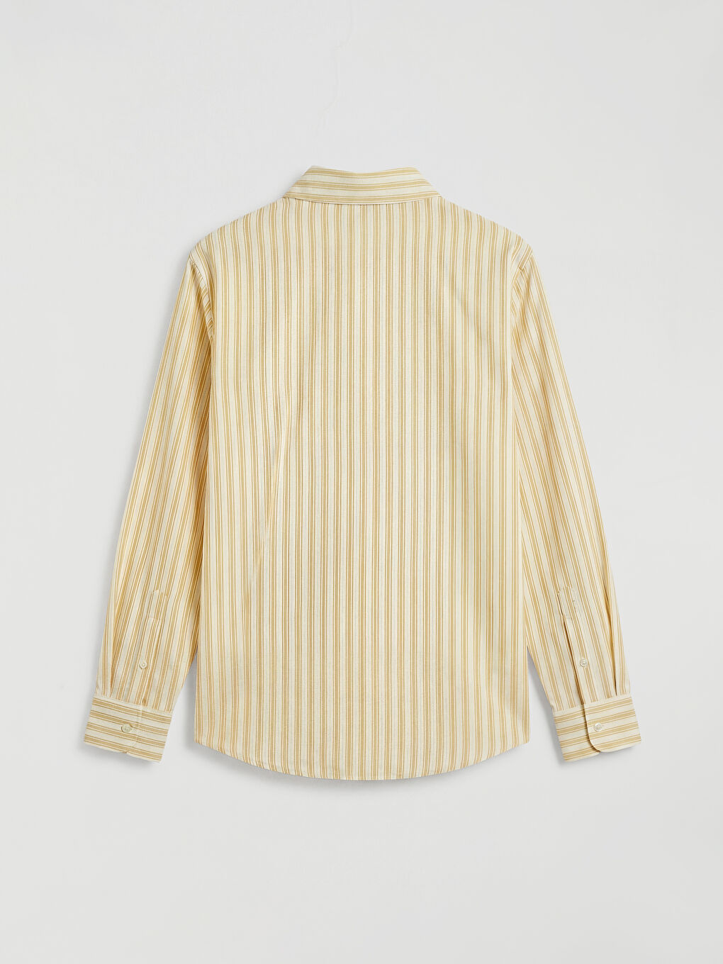 Sarı Çizgili Erkek Çocuk Gömlek-1