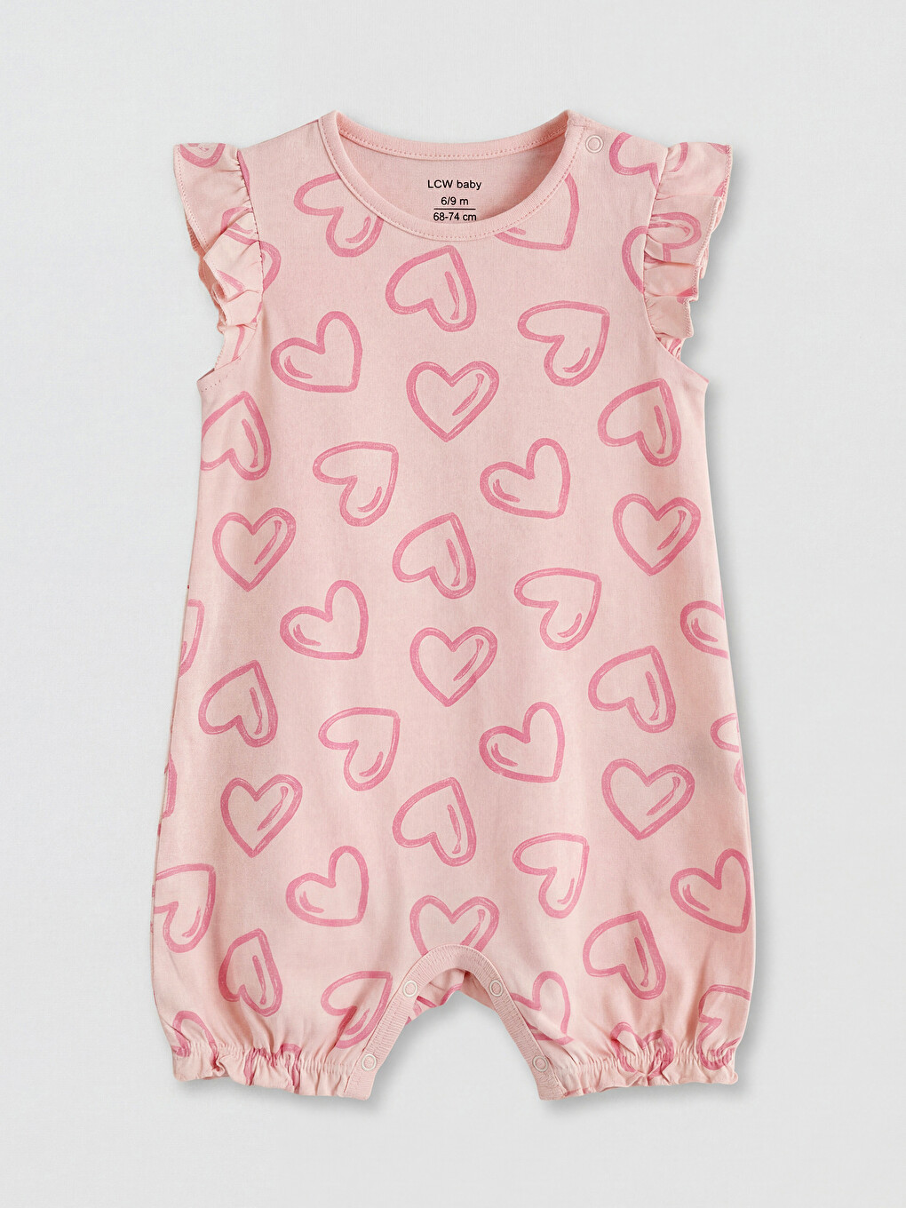 Printed Baby Girls' 2 Pack Jumpsuit-3