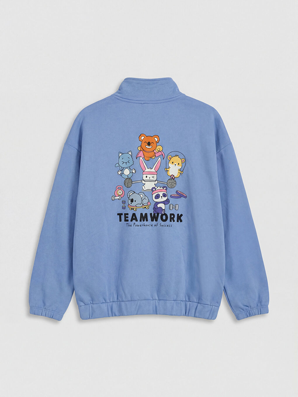 Girl BLUE Tracksuit Set-3