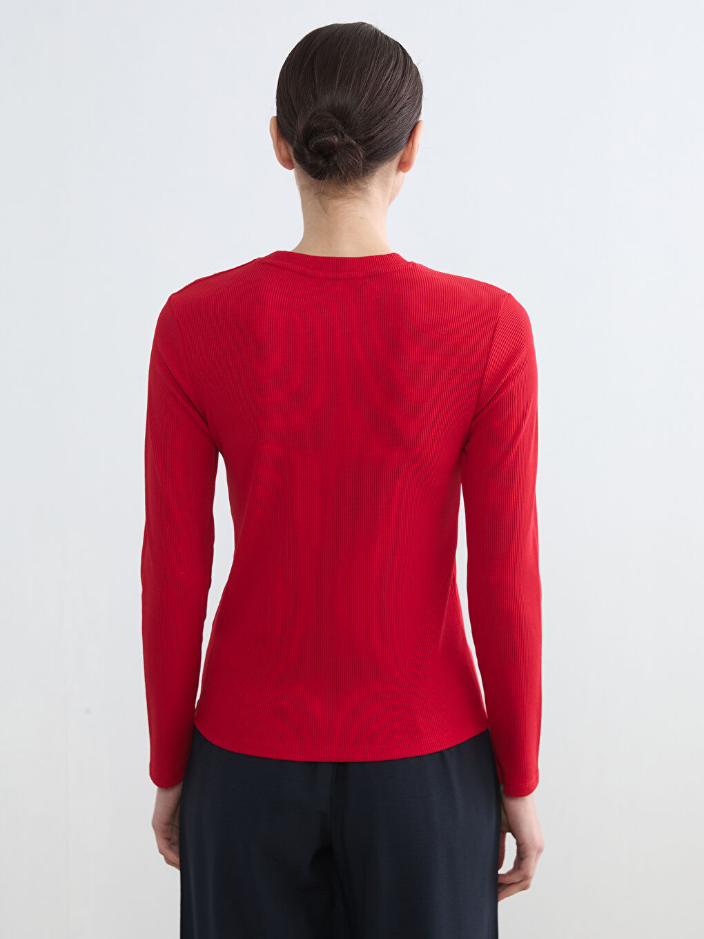 Women's Crew Neck Bodysuit-3