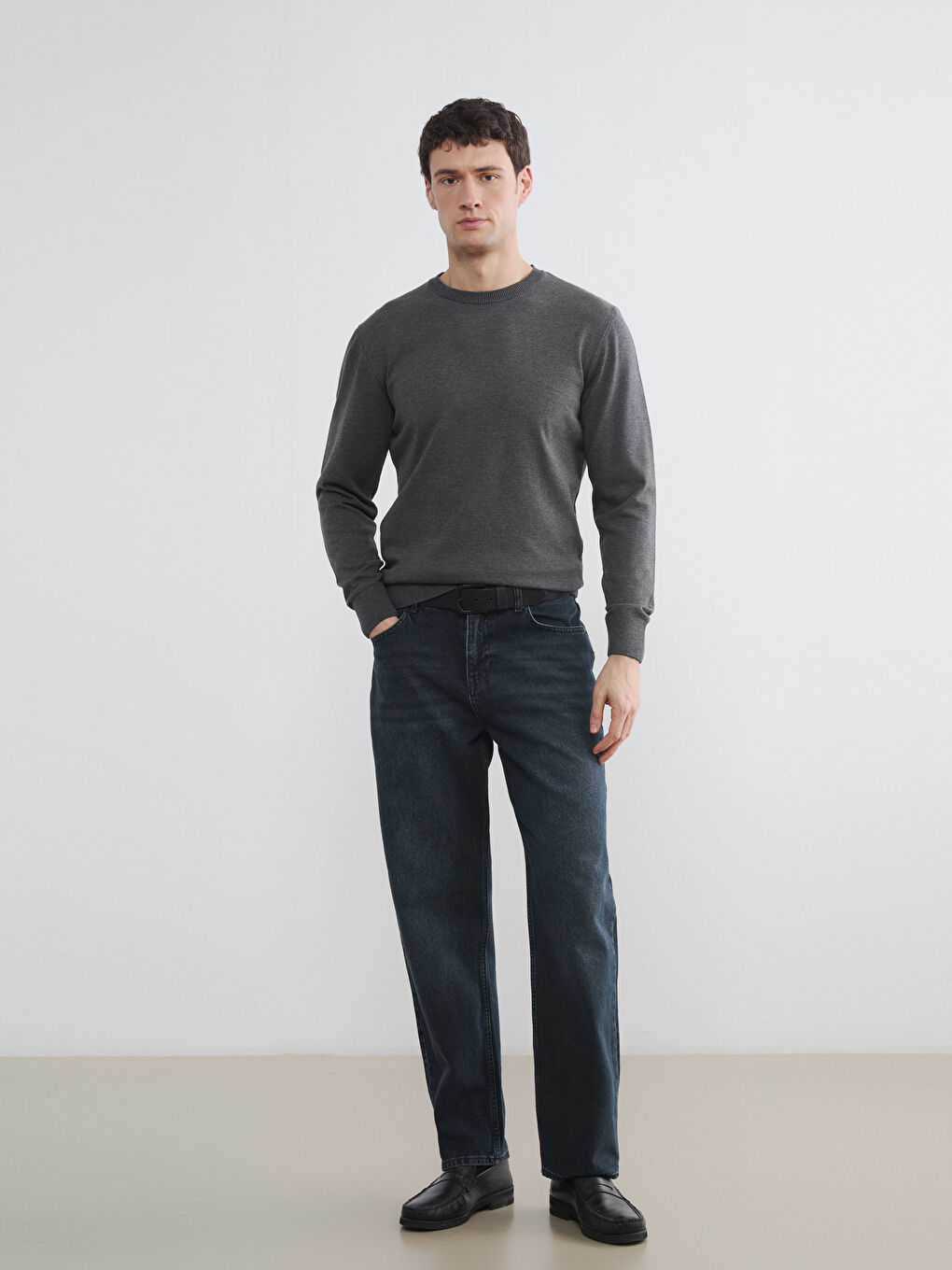 İndigo 745 Baggy Fit Erkek Jean Pantolon-1