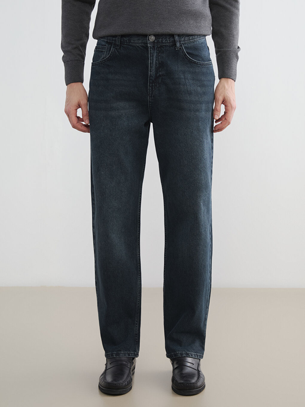 İndigo 745 Baggy Fit Erkek Jean Pantolon-2