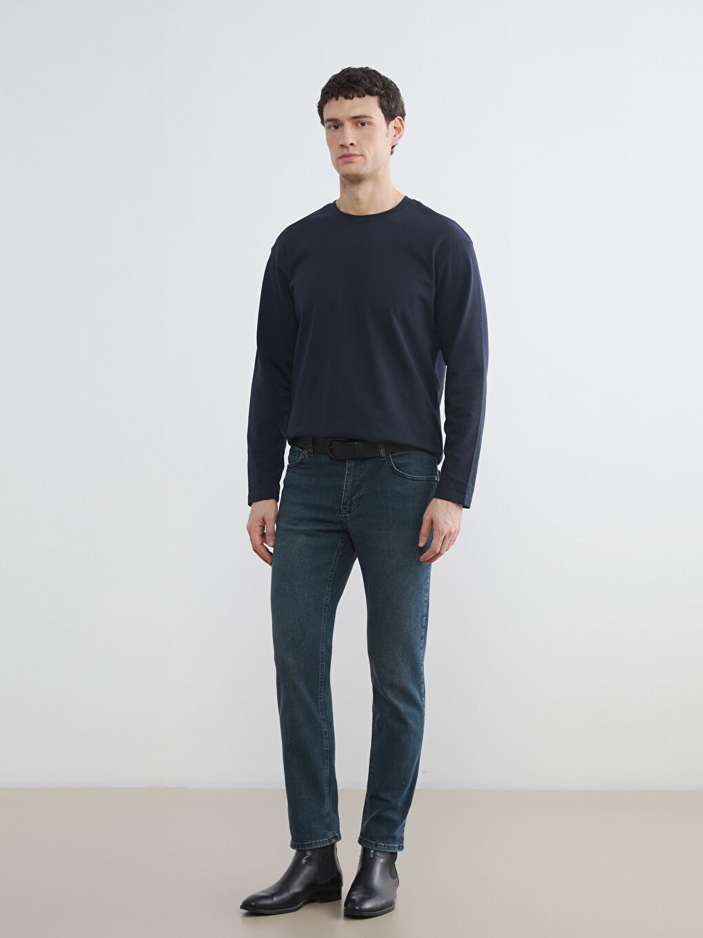 Yeşil 779 Regular Fit Erkek Jean Pantolon