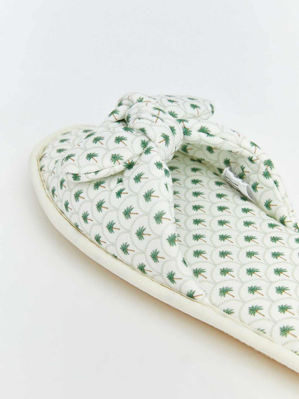 Karışık Fiyonk Figürlü Kadın Ev Terliği-4