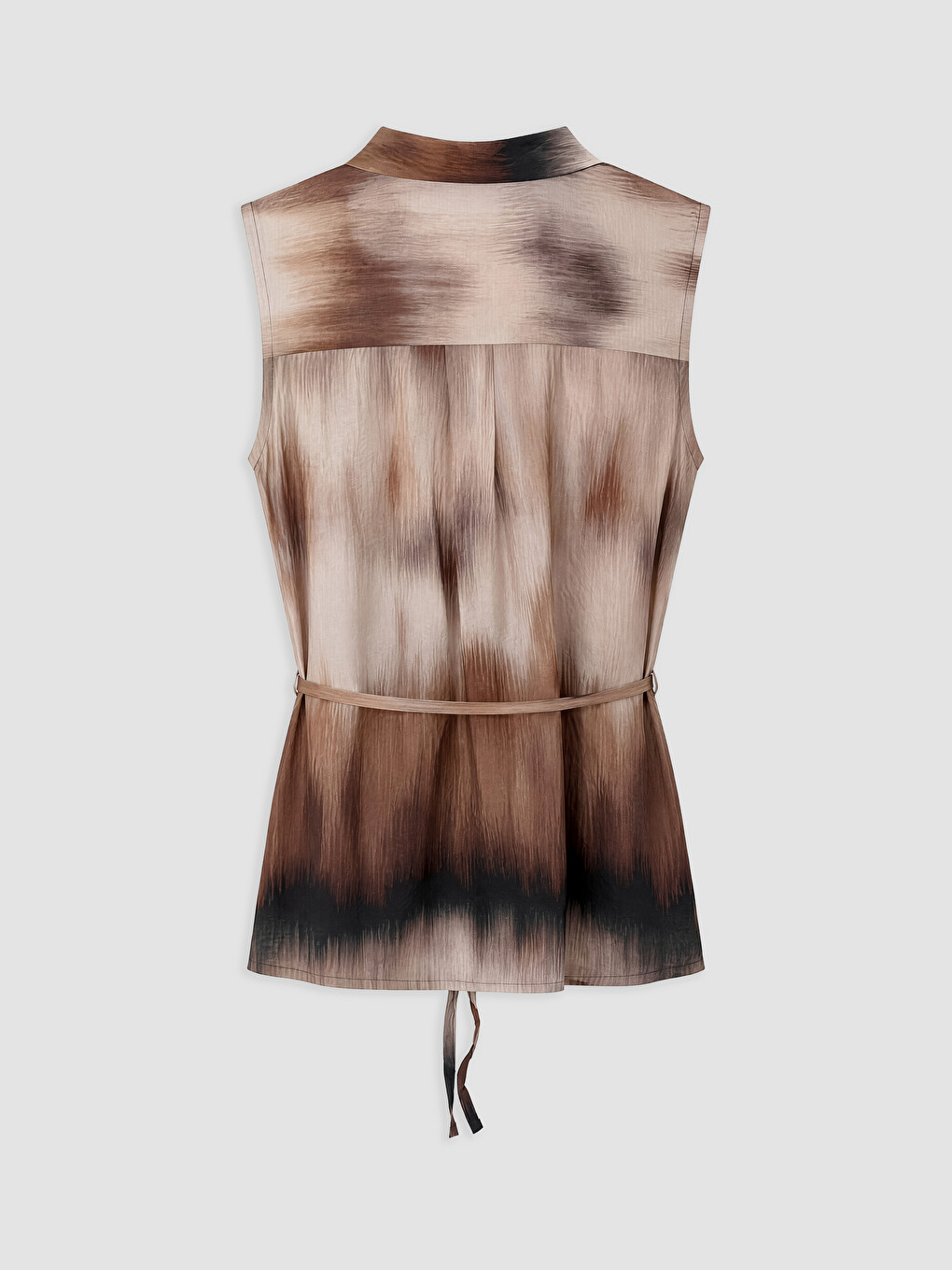 Woman Brown Shirt-1
