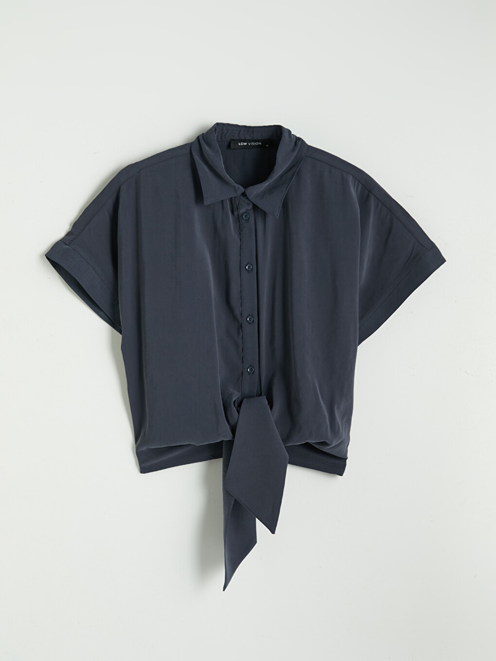 Tie Front Women's Shirt-4