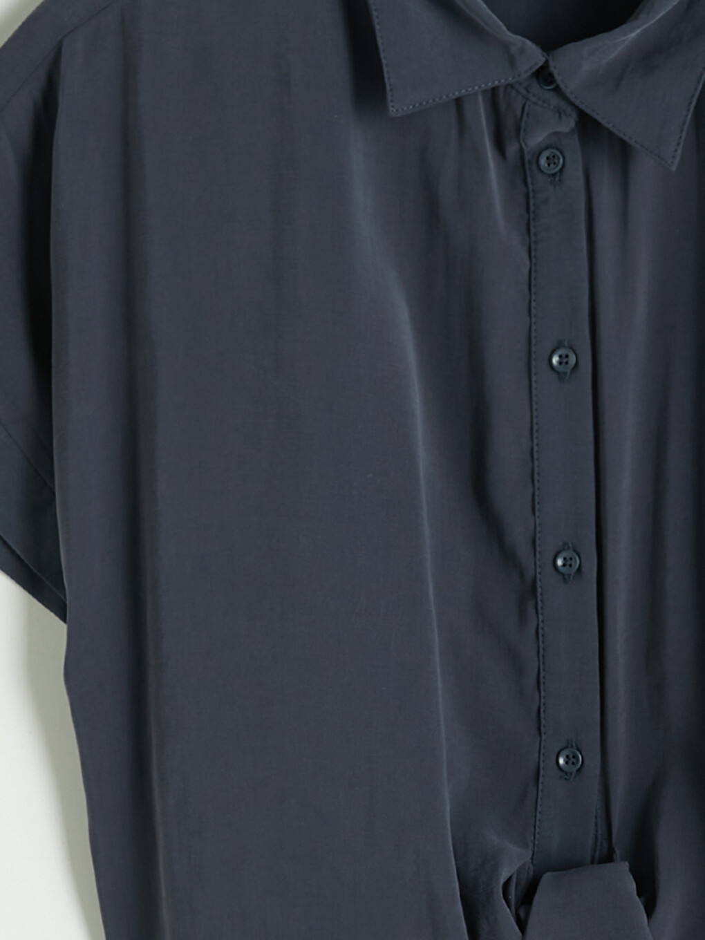 Tie Front Women's Shirt-5
