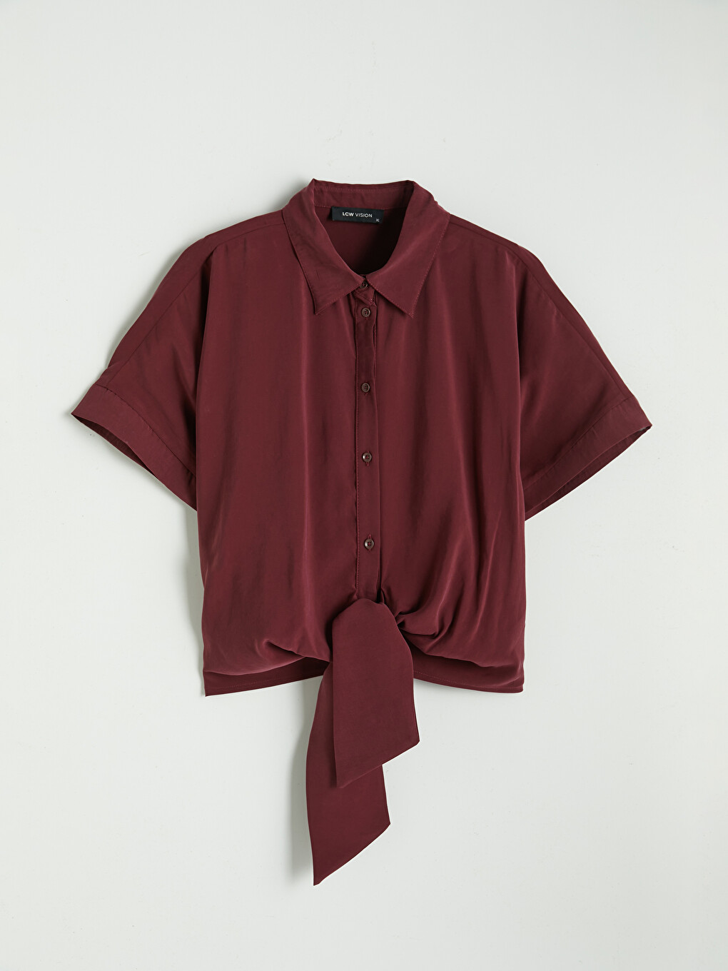Tie Front Women's Shirt