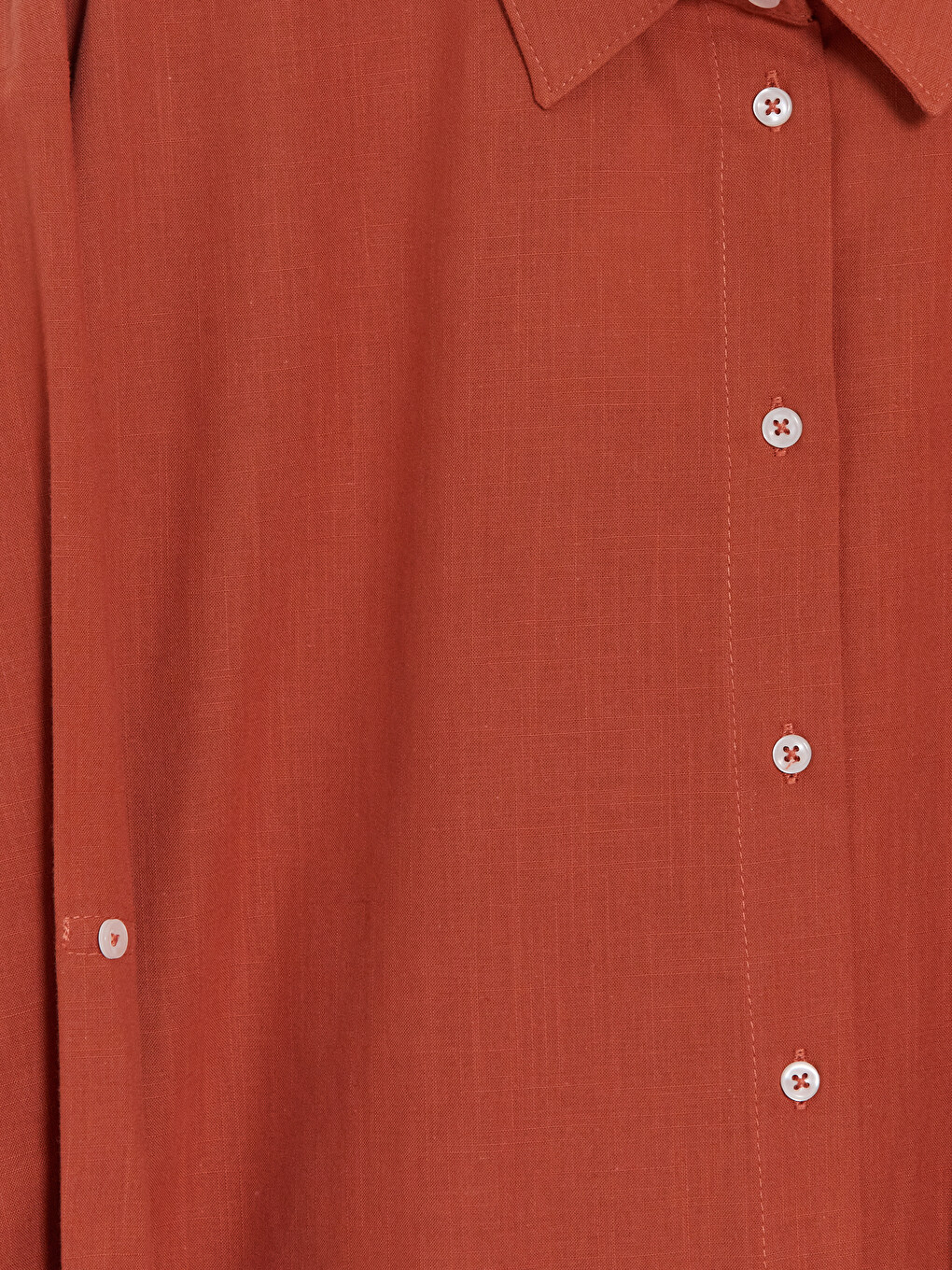 Oversize %100 Cotton Women's Shirt-6