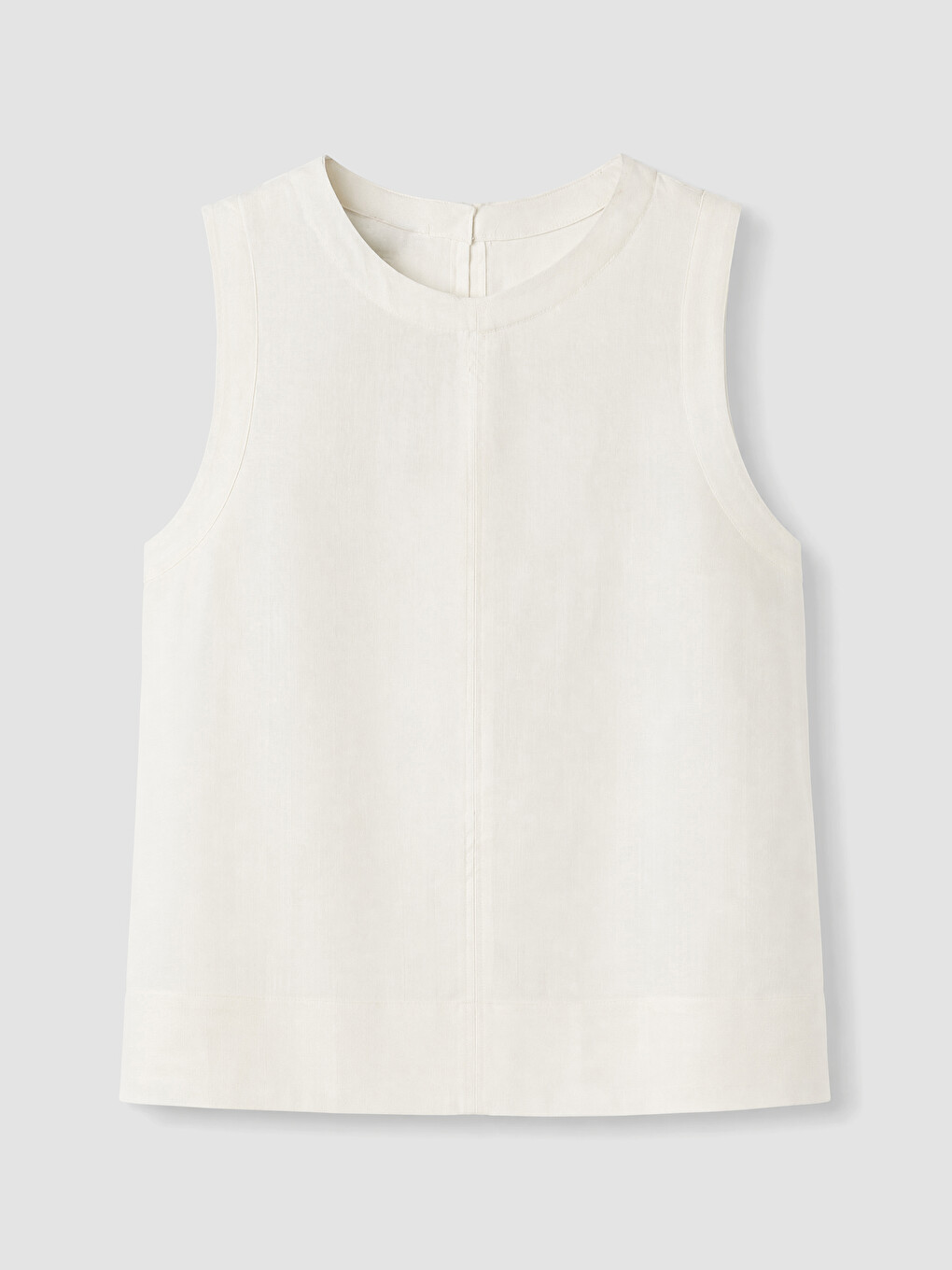 Crew Neck Linen Blend Blouse-4