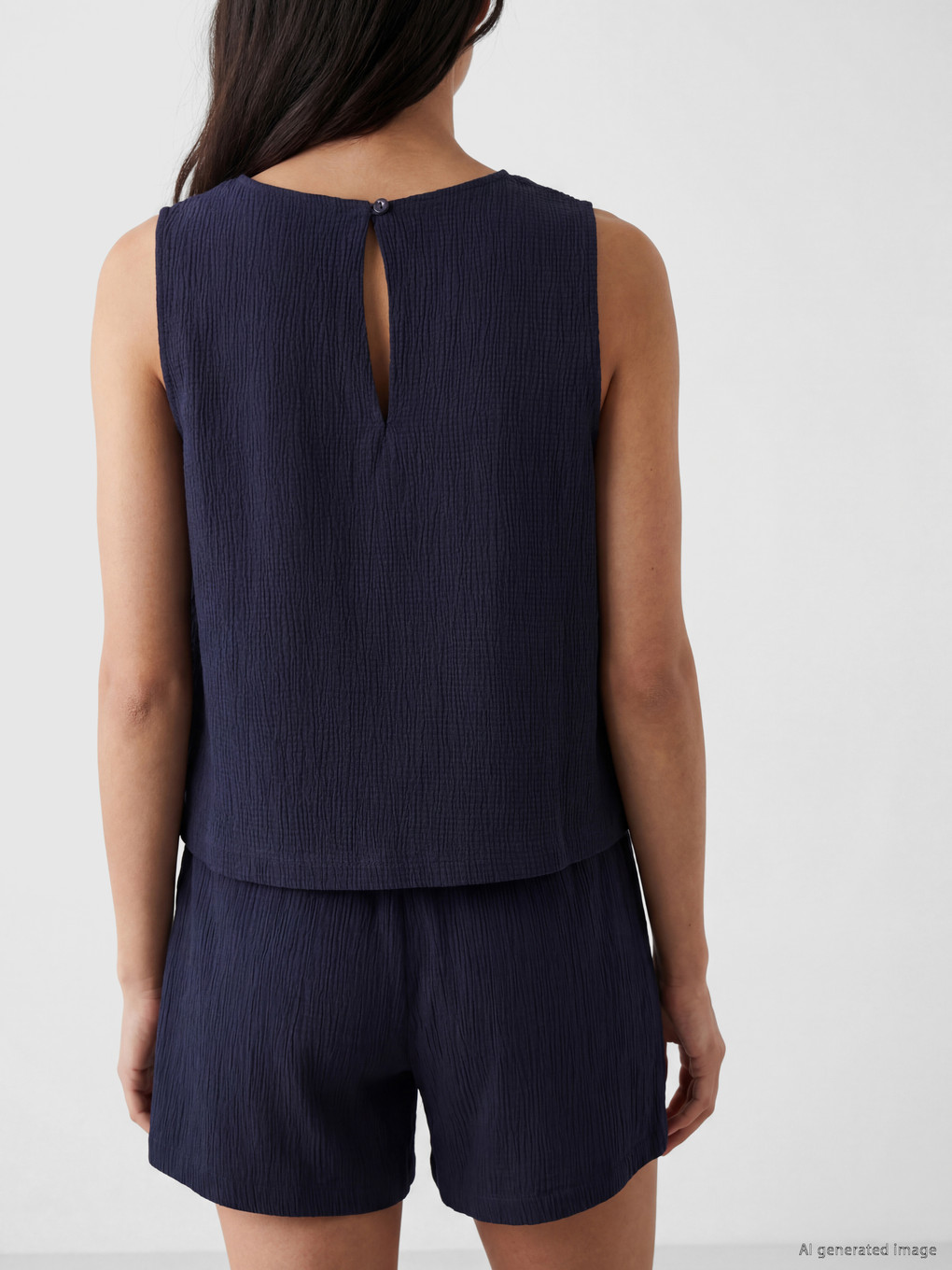 Woman Indigo Blouse-3