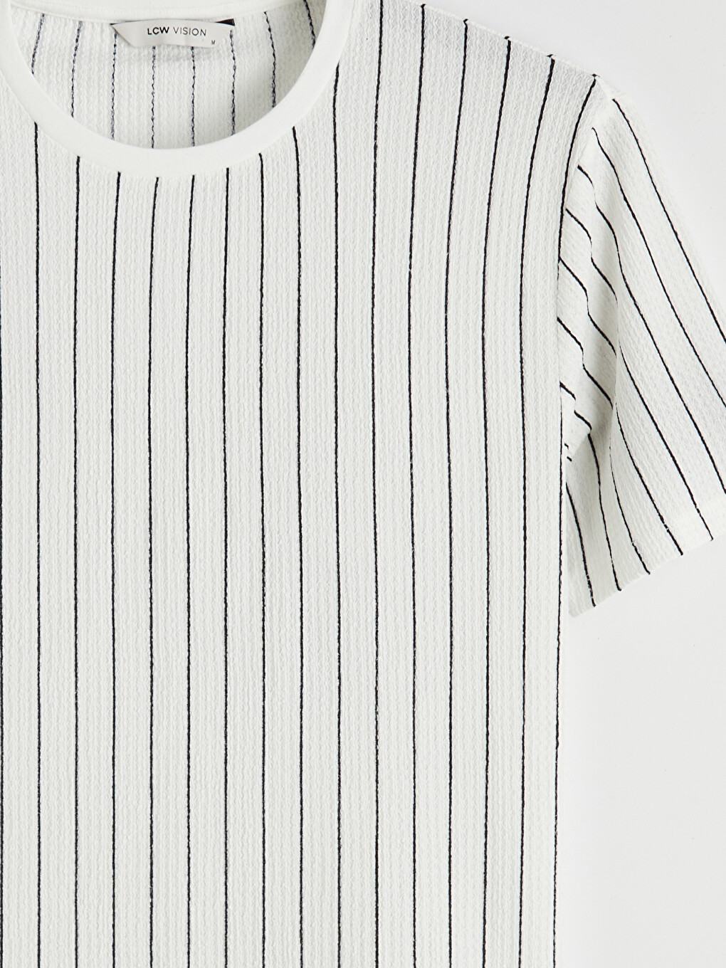 Crew Neck Striped Men's T-Shirt-6