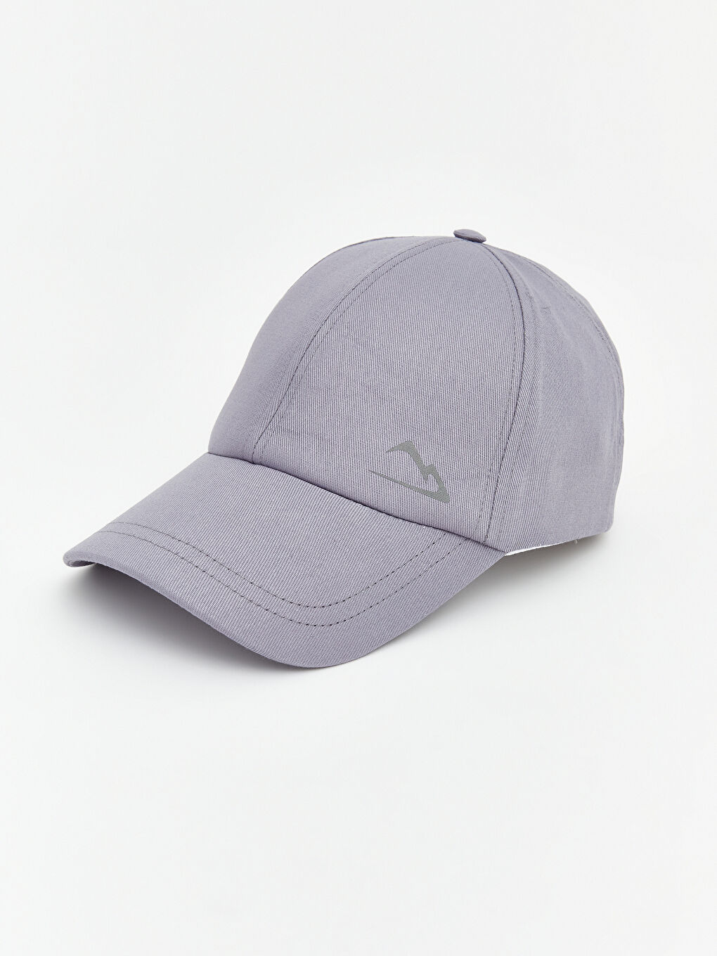 Gri Baskılı Erkek Kep Şapka -1