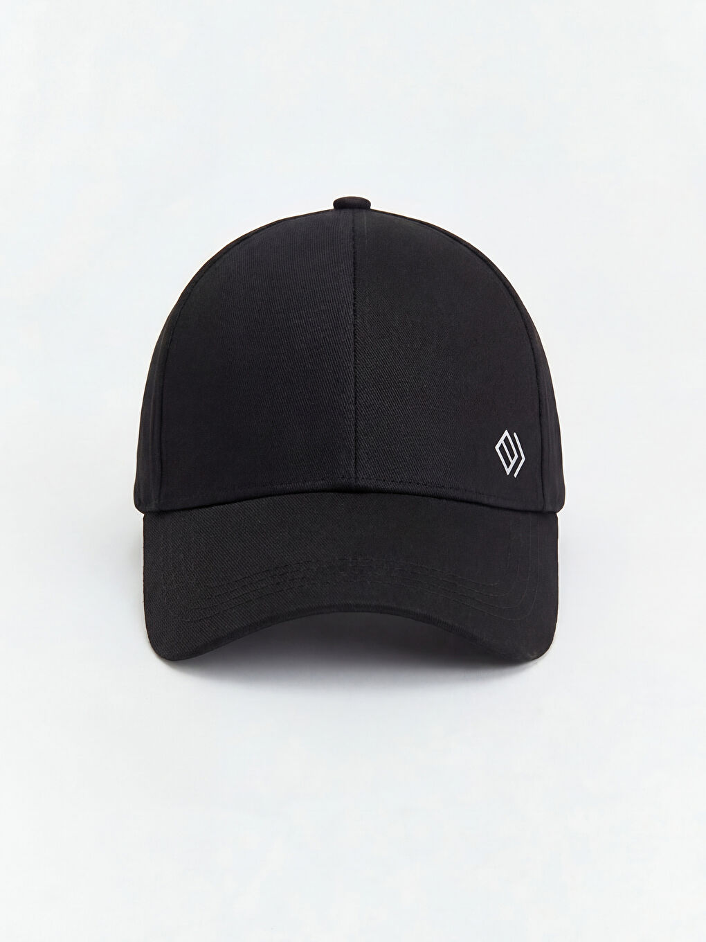 Siyah Baskılı Erkek Kep Şapka 