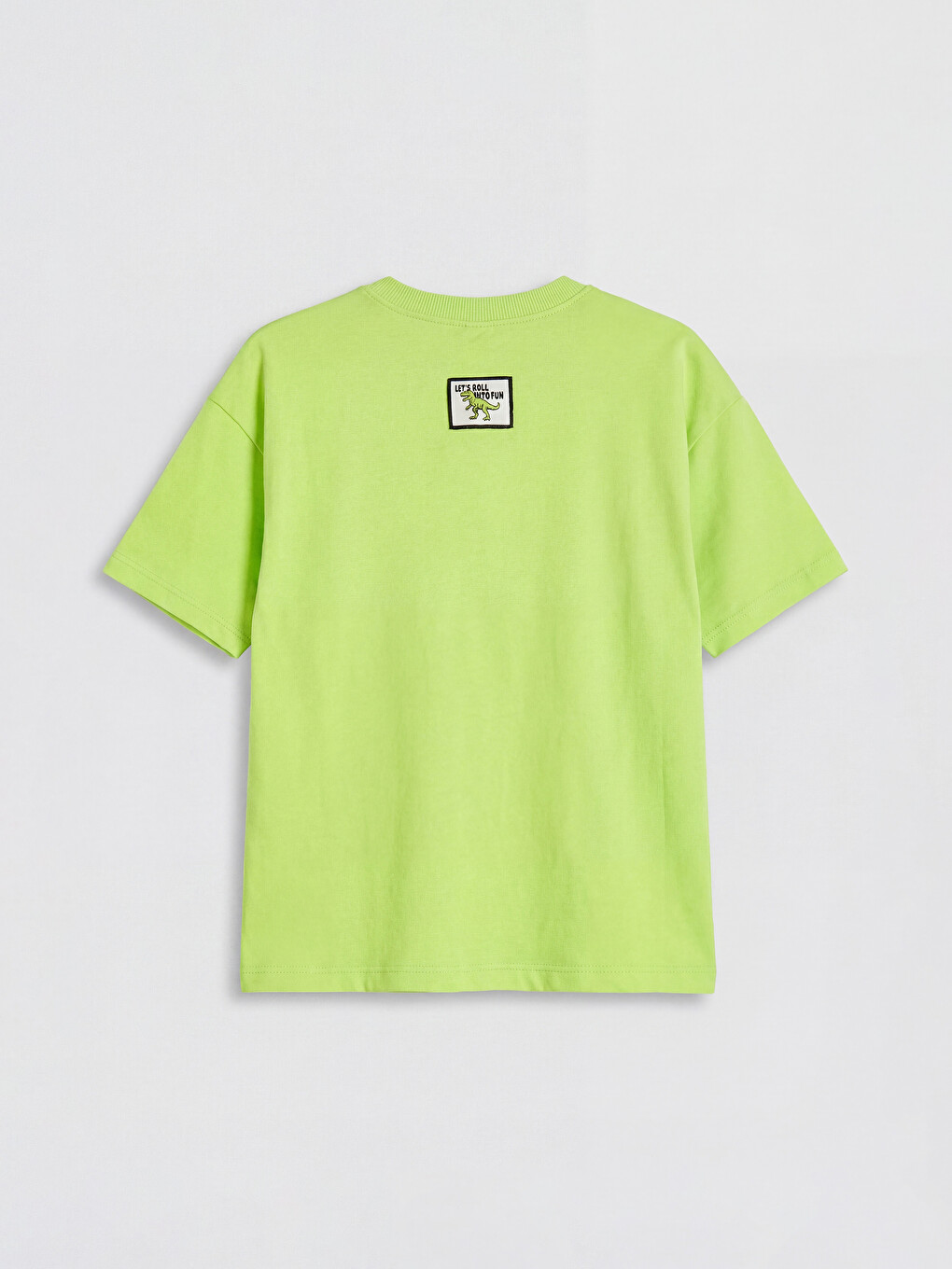 Crew Neck Printed Boys' T-Shirt-1