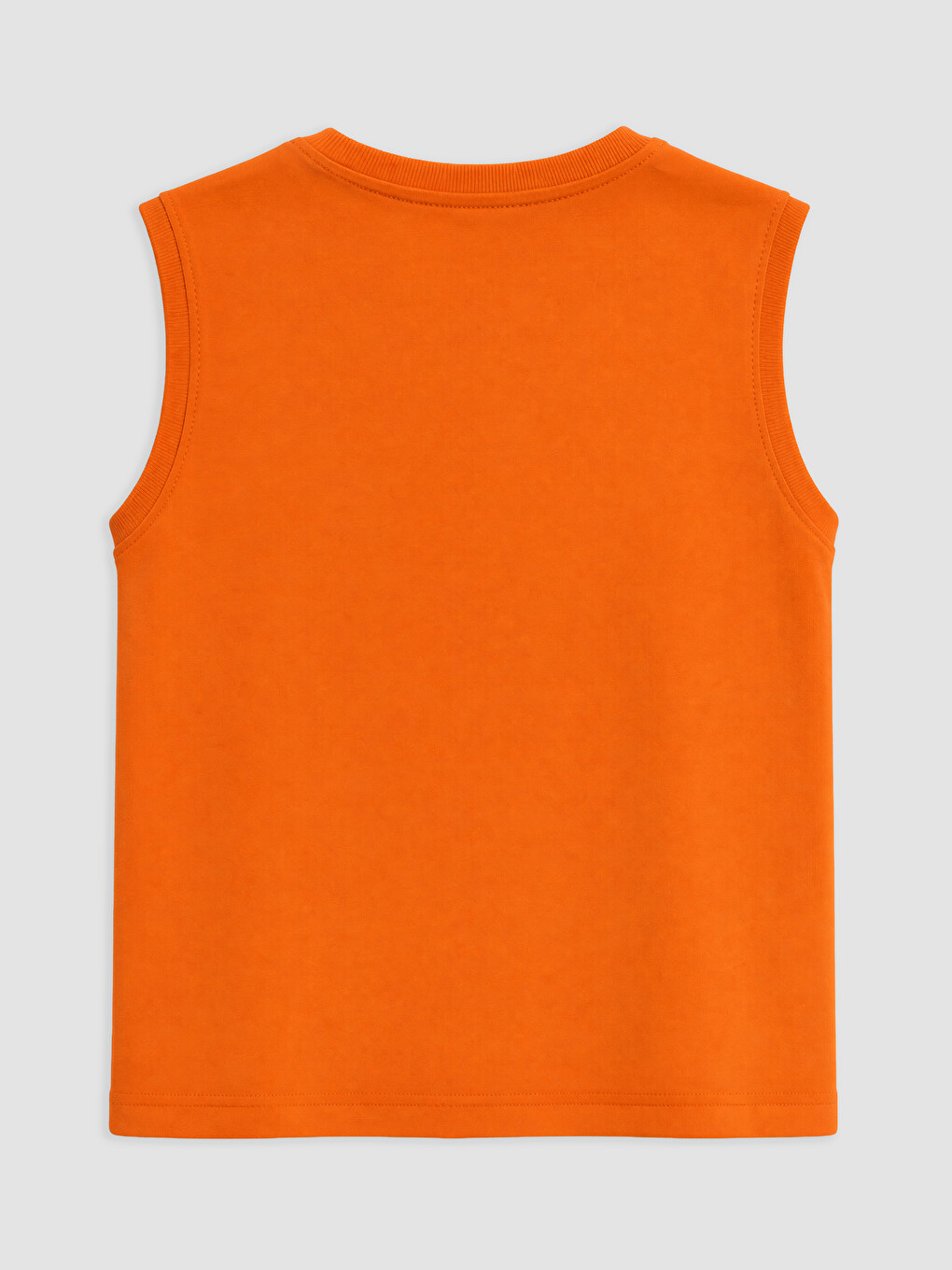 Crew Neck Printed Boys' Tank Top-1