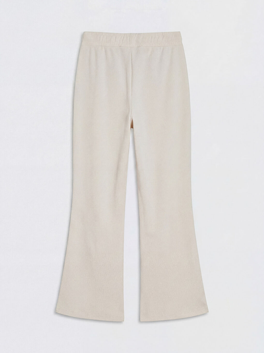 Bej İspanyol Paça Kadın Eşofman Altı-1