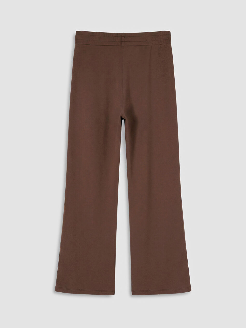 Kahverengi İspanyol Paça Kadın Eşofman Altı-1