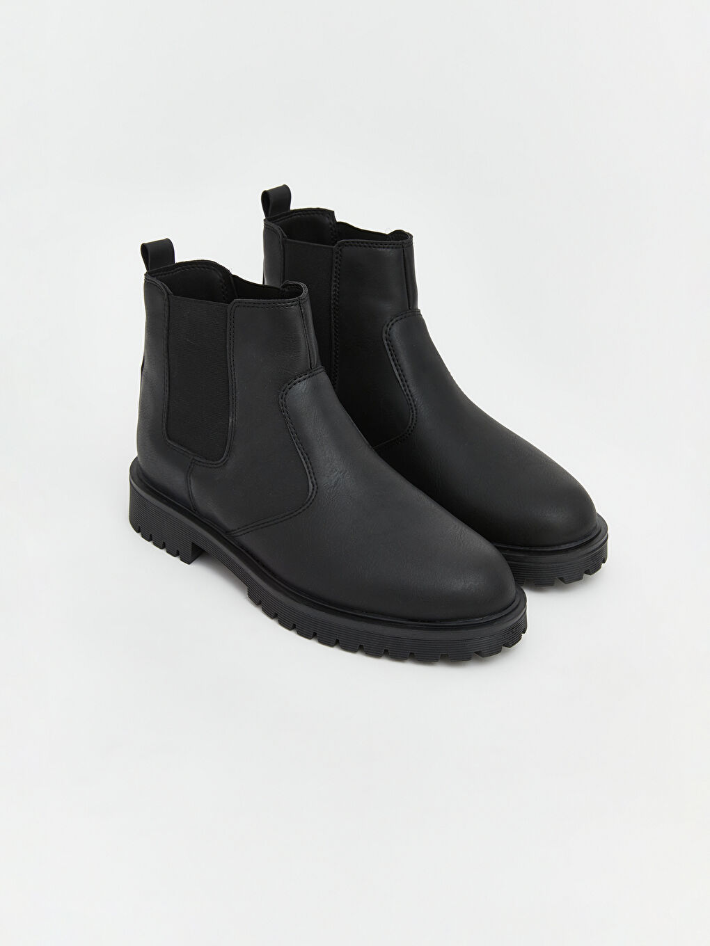 Мужчины Черный Ботинки