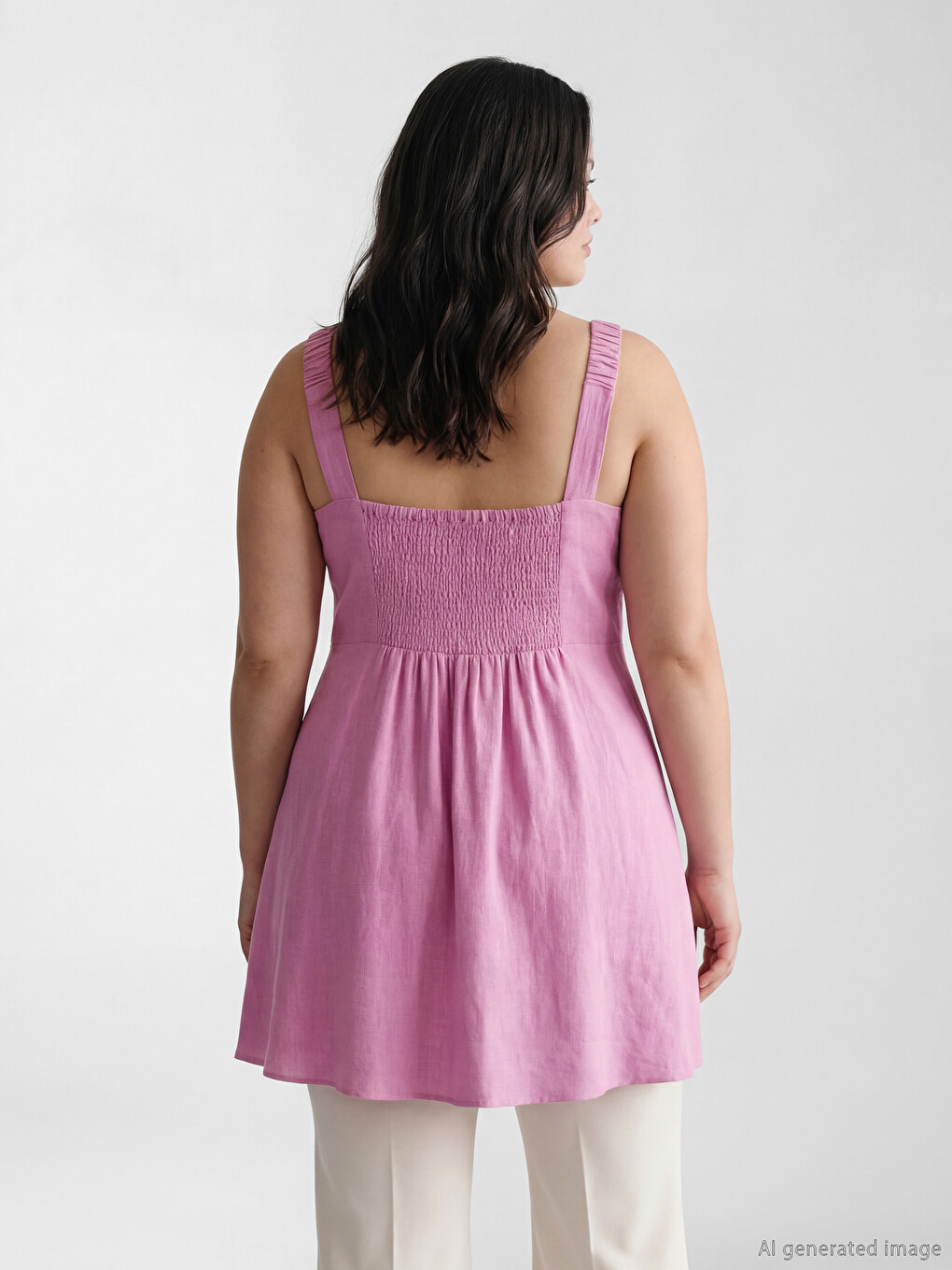 Robe Rose Femme-2