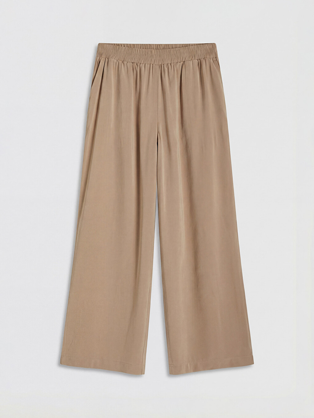 Wide Leg Loose Fit Women's Trousers-4