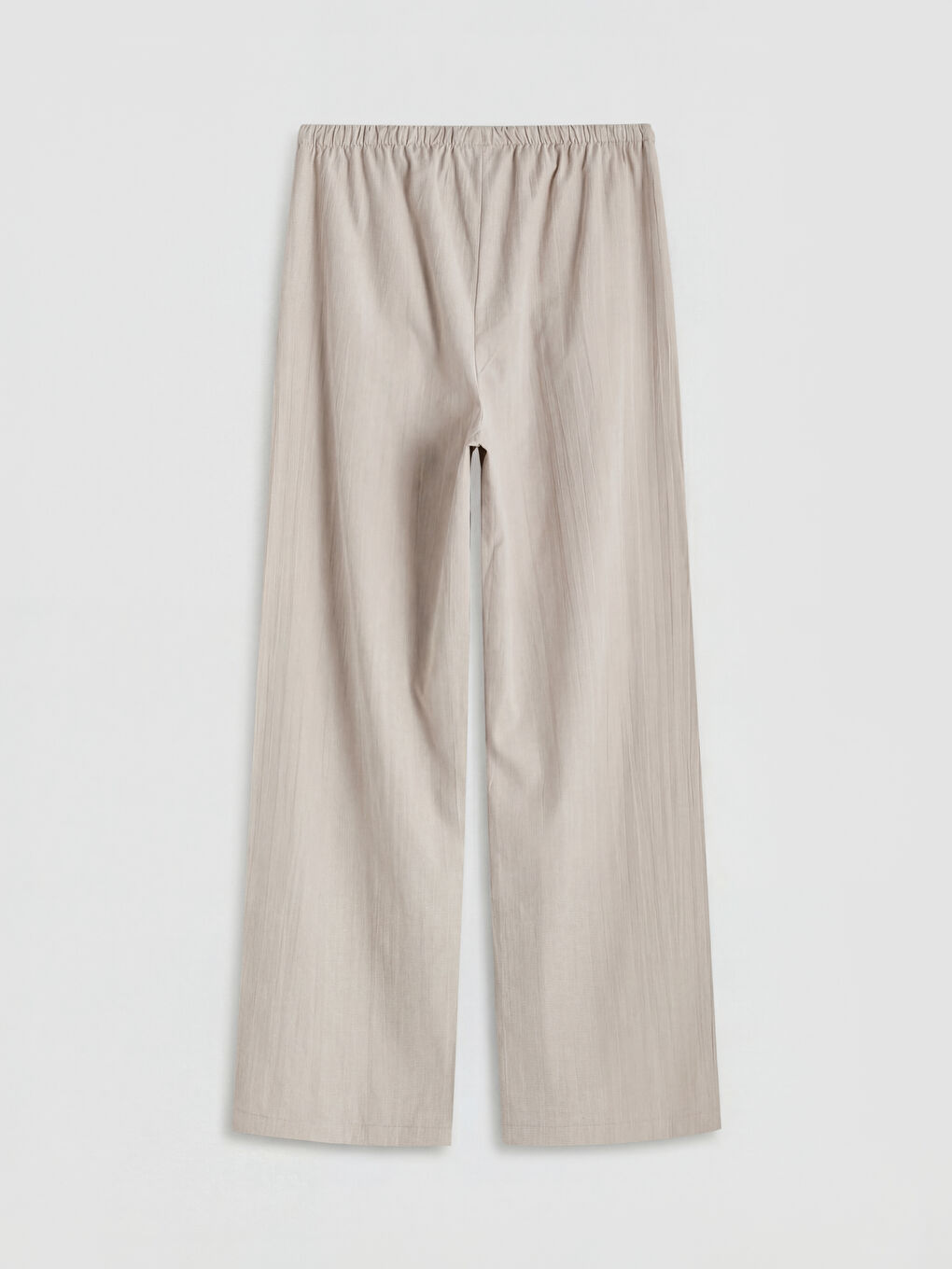 بنطلون نسائي بخصر مطاطي-5