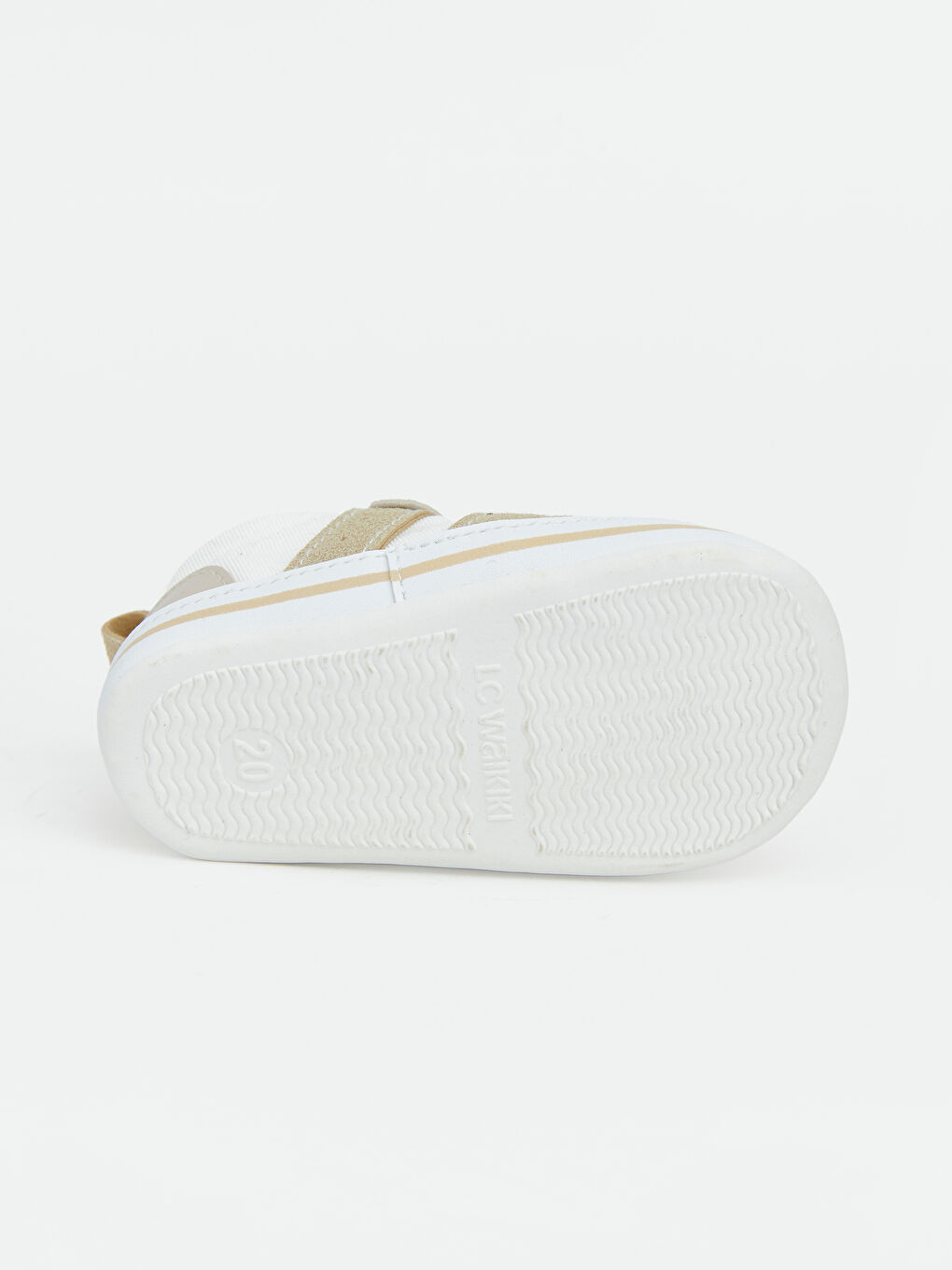 Beyaz Oyuncak Detaylı Erkek Bebek Yürüme Öncesi Ayakkabı-3