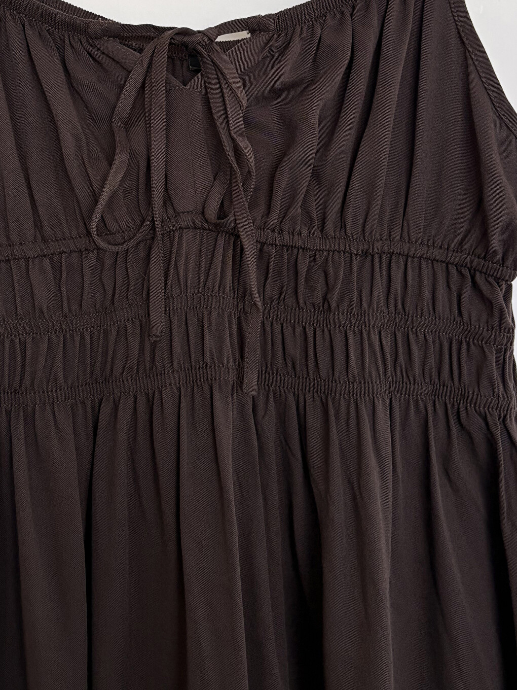 Woman Brown Dress-2