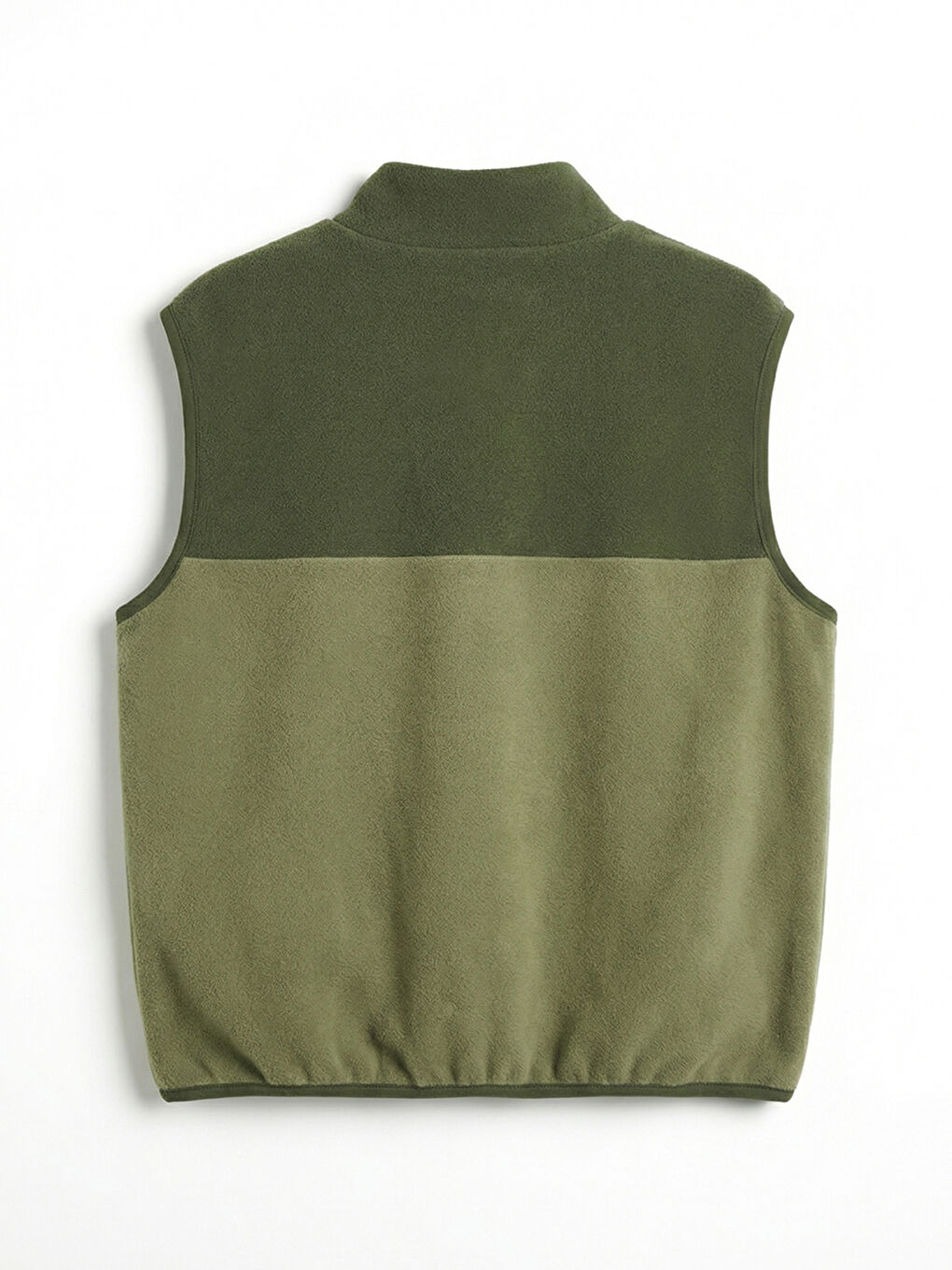 Haki Dik Yaka Erkek Çocuk Yelek-1