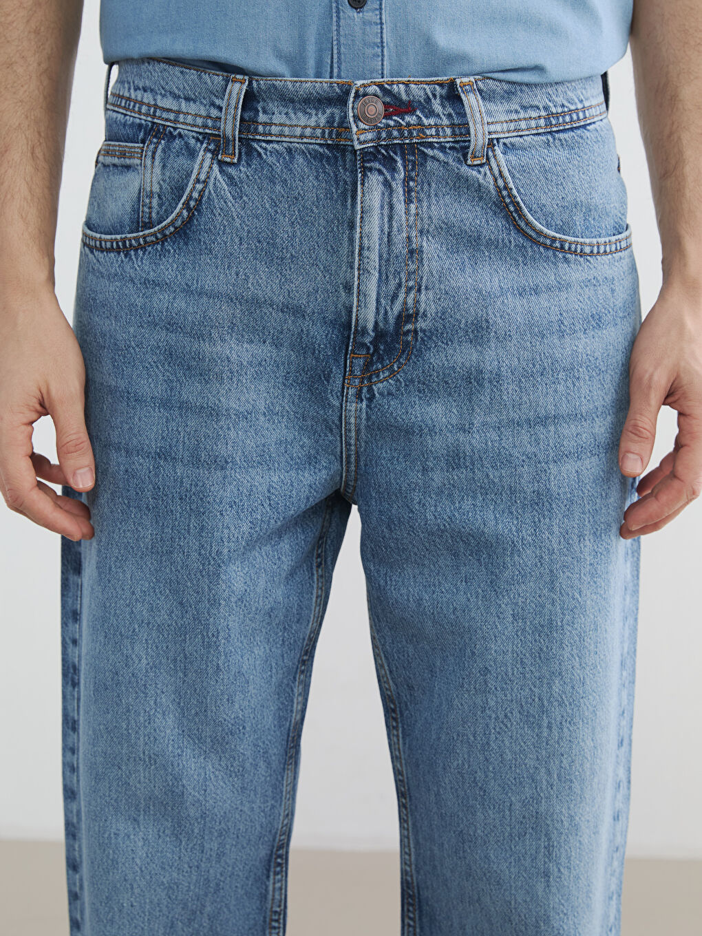 İndigo 745 Baggy Fit Erkek Jean Pantolon-2