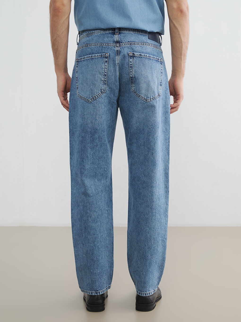 İndigo 745 Baggy Fit Erkek Jean Pantolon-3