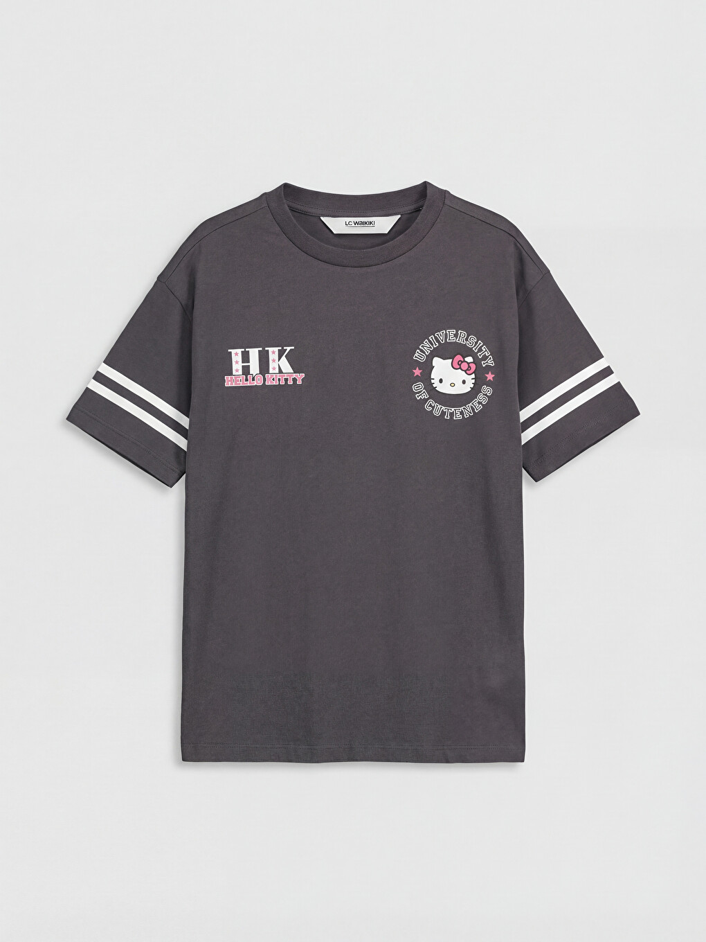 Girl Grey T-Shirt-1
