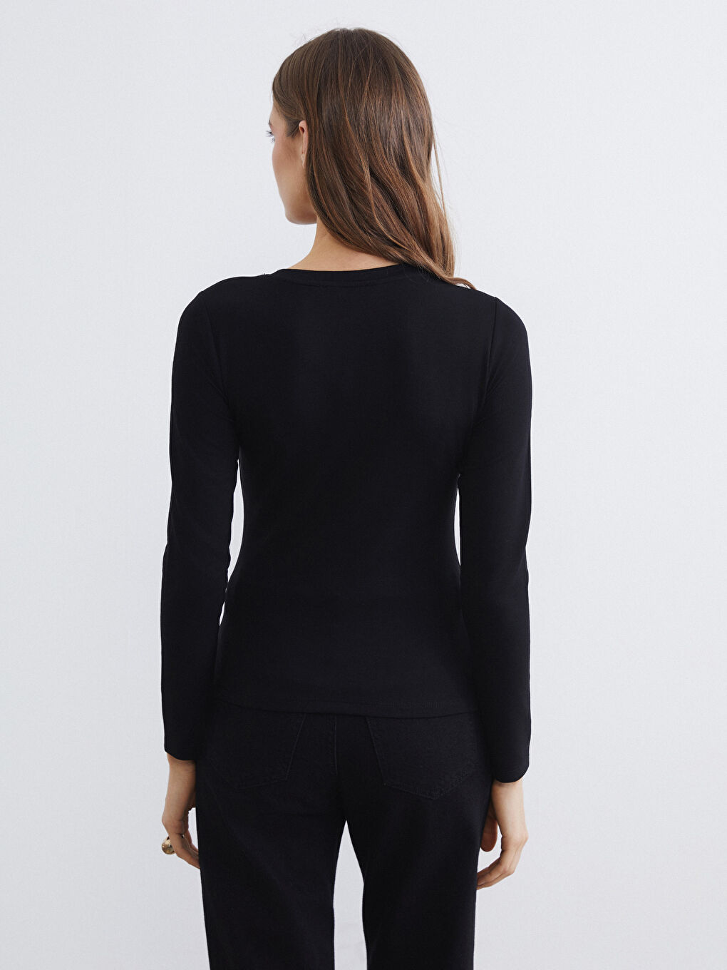 Әйелдер қара Боди-3