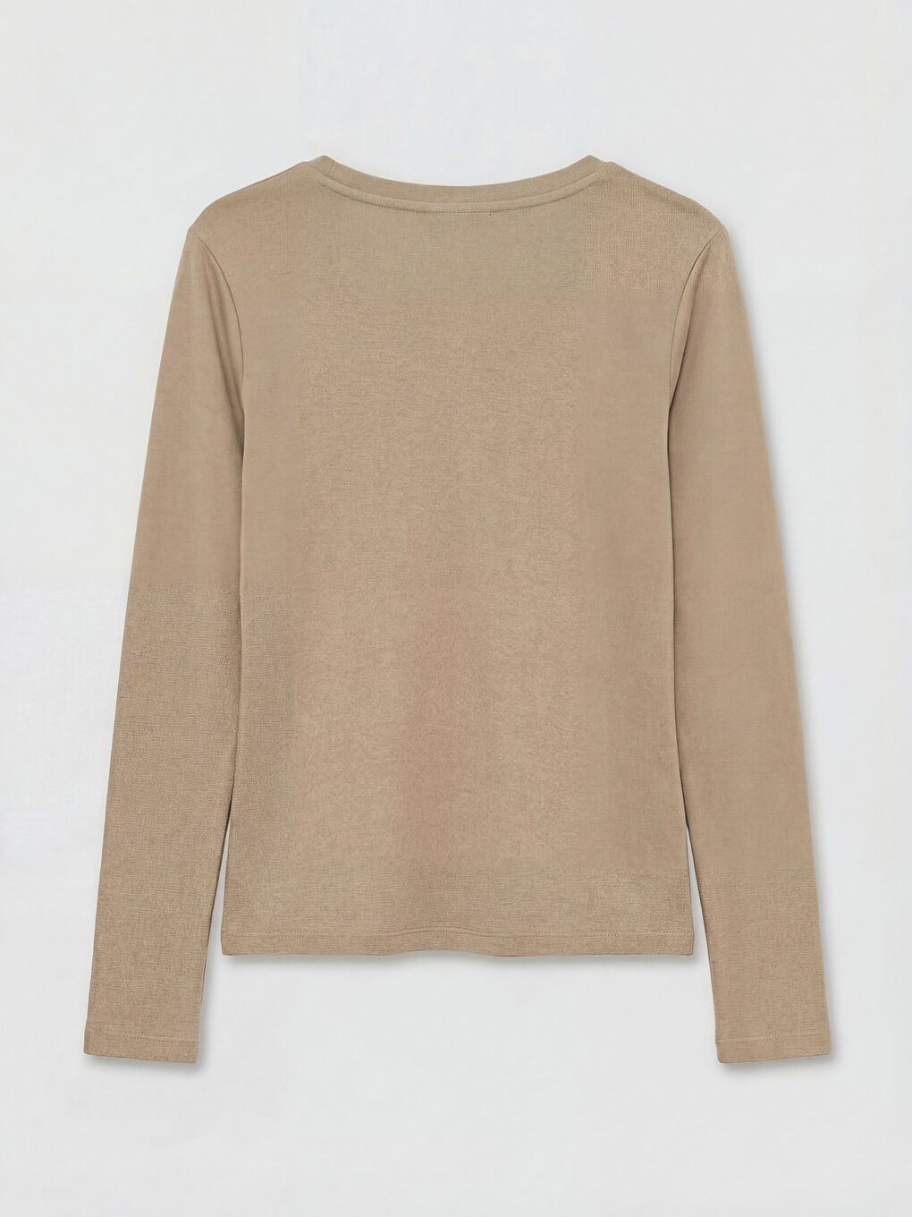 Kahverengi V Yaka Kadın Body-1