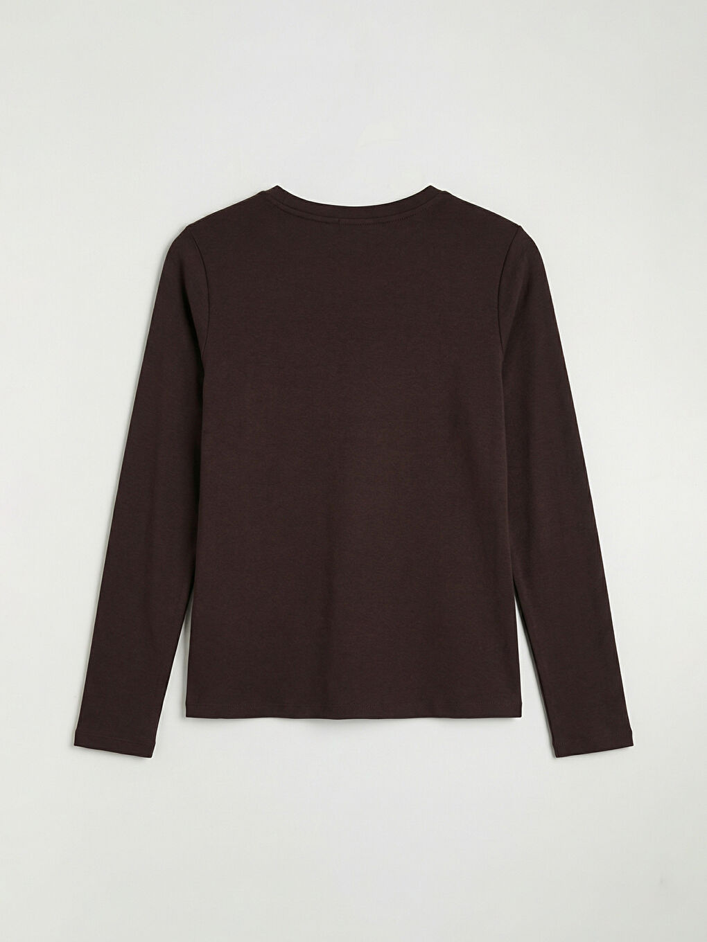 Kahverengi V Yaka Kadın Body-6