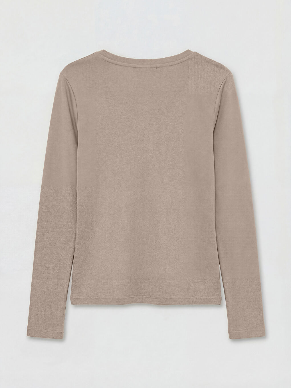 Kahverengi V Yaka Kadın Body-5