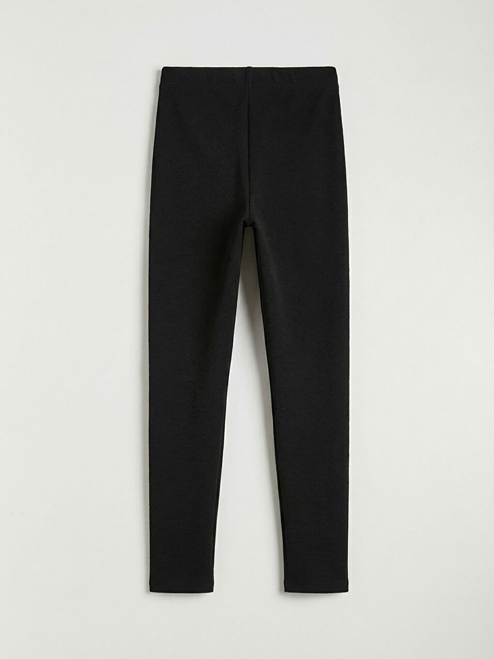 Siyah Yüksek Bel Kadın Tayt-6