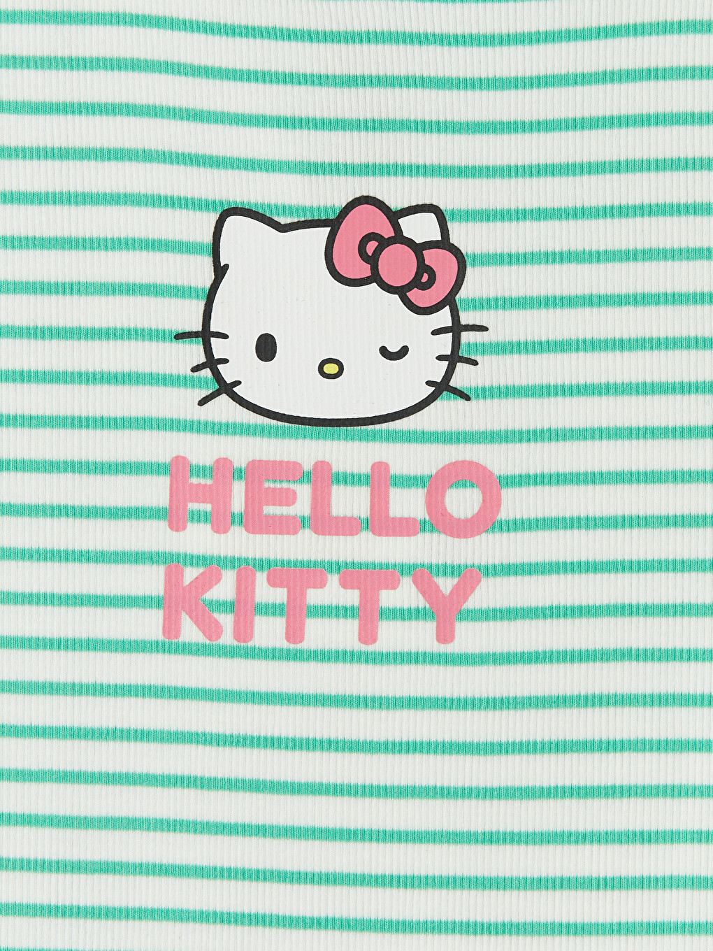 Майка без рукавов с круглым вырезом с принтом Hello Kitty для девочек-2