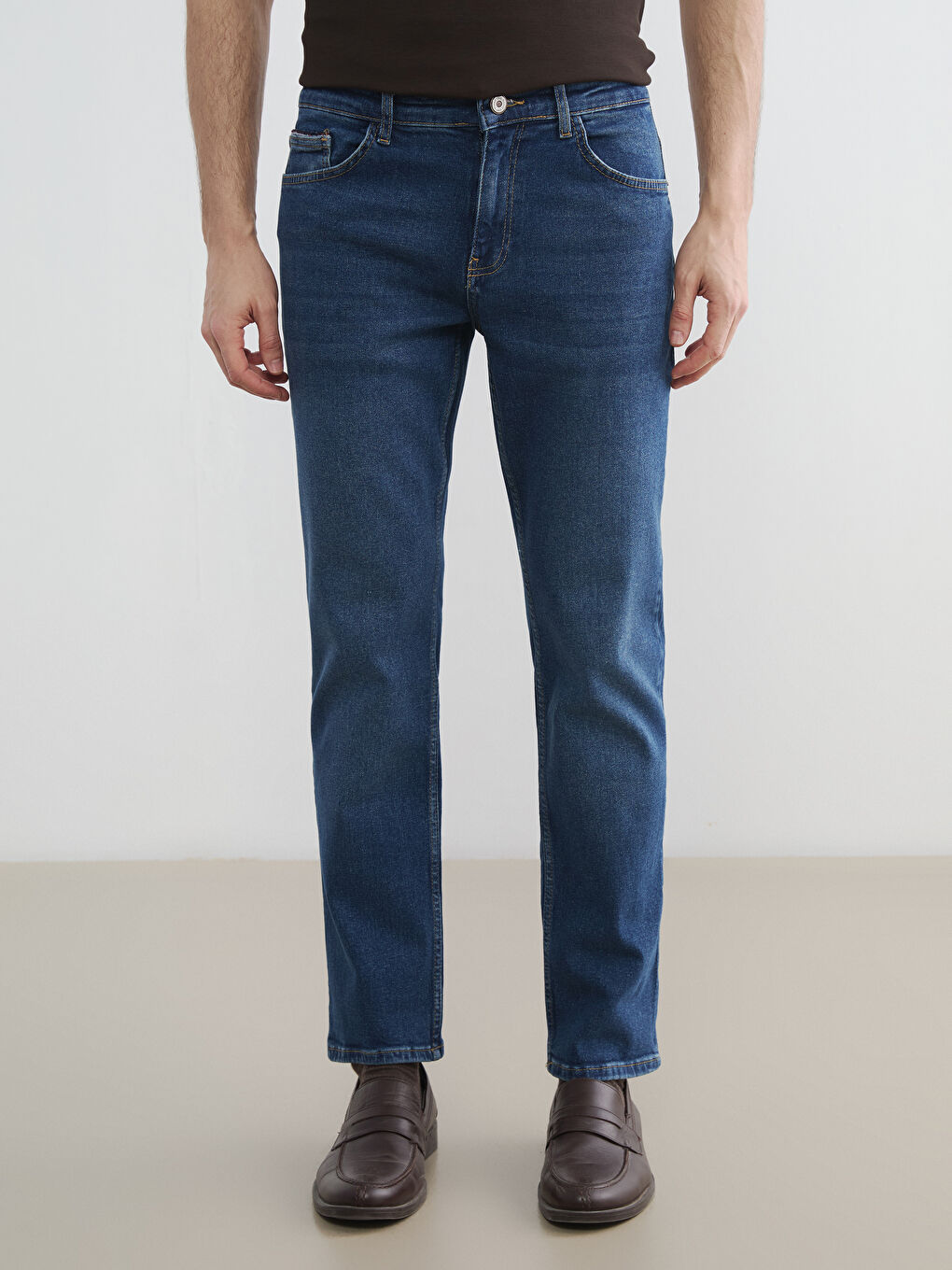 İndigo 750 Slim Fit Erkek Jean Pantolon-1