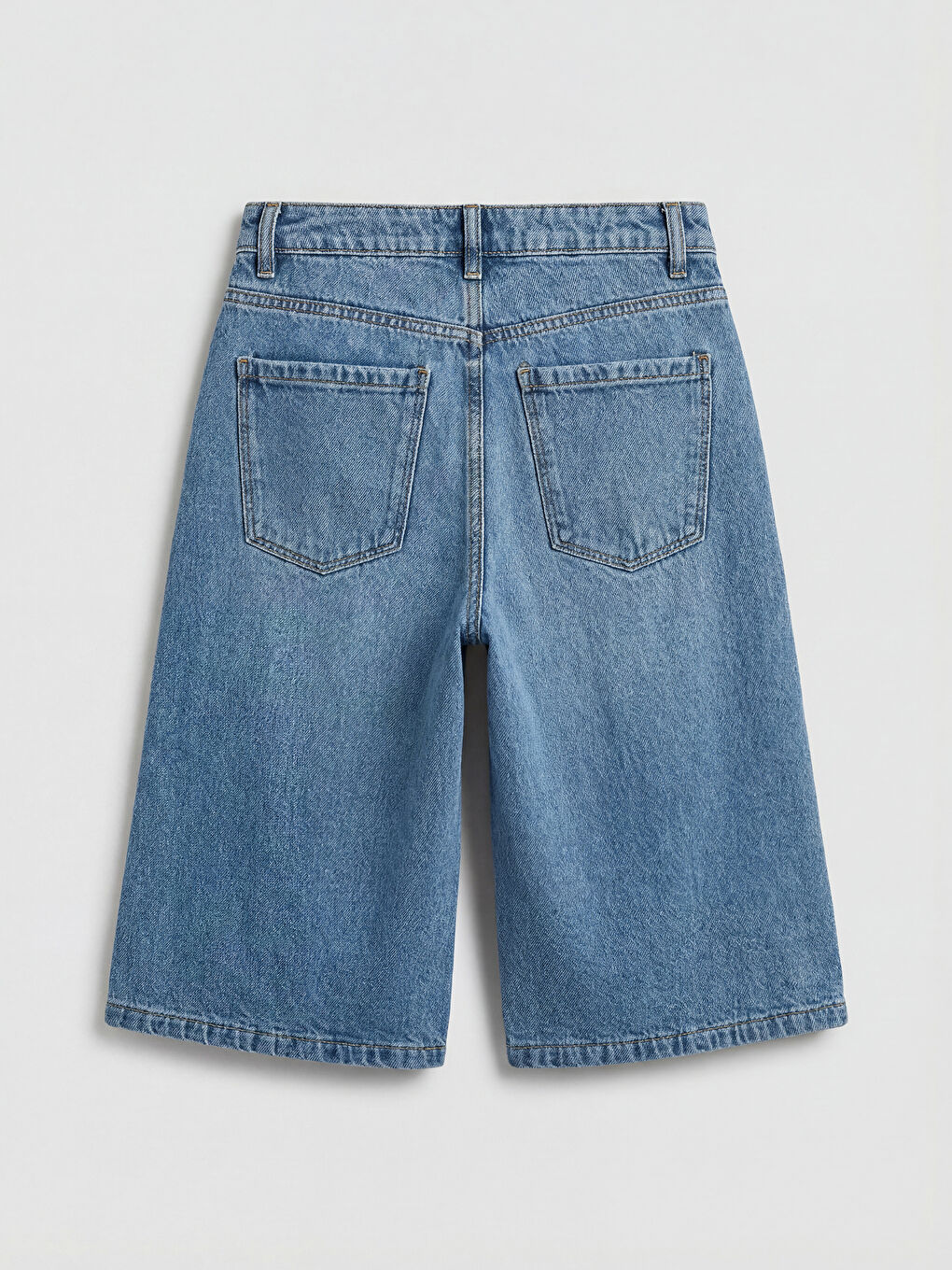 Girl INDIGO Denim Shorts-1