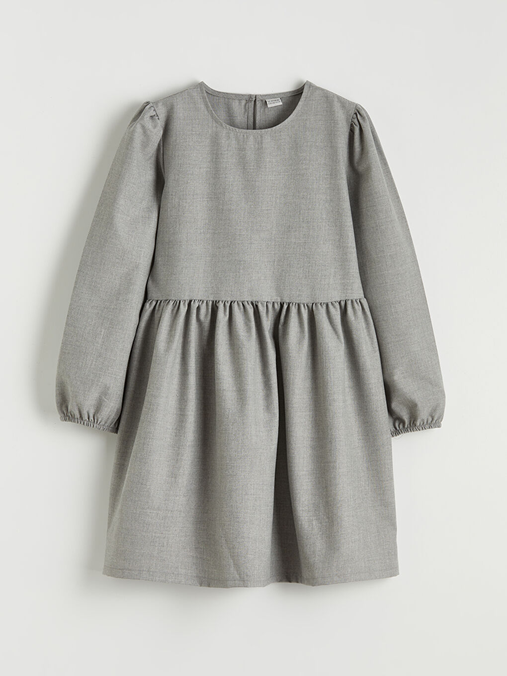 Mavi Bisiklet Yaka Kız Çocuk Elbise ve Süveter-3