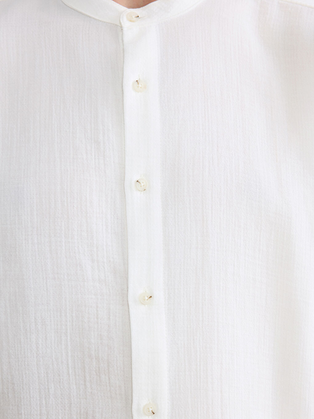 Regular Fit Muslin Men's Shirt-2