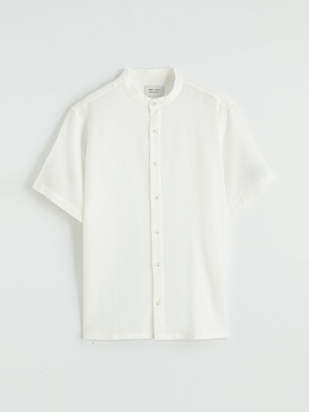 Ekru Regular Fit Müslin Erkek Gömlek