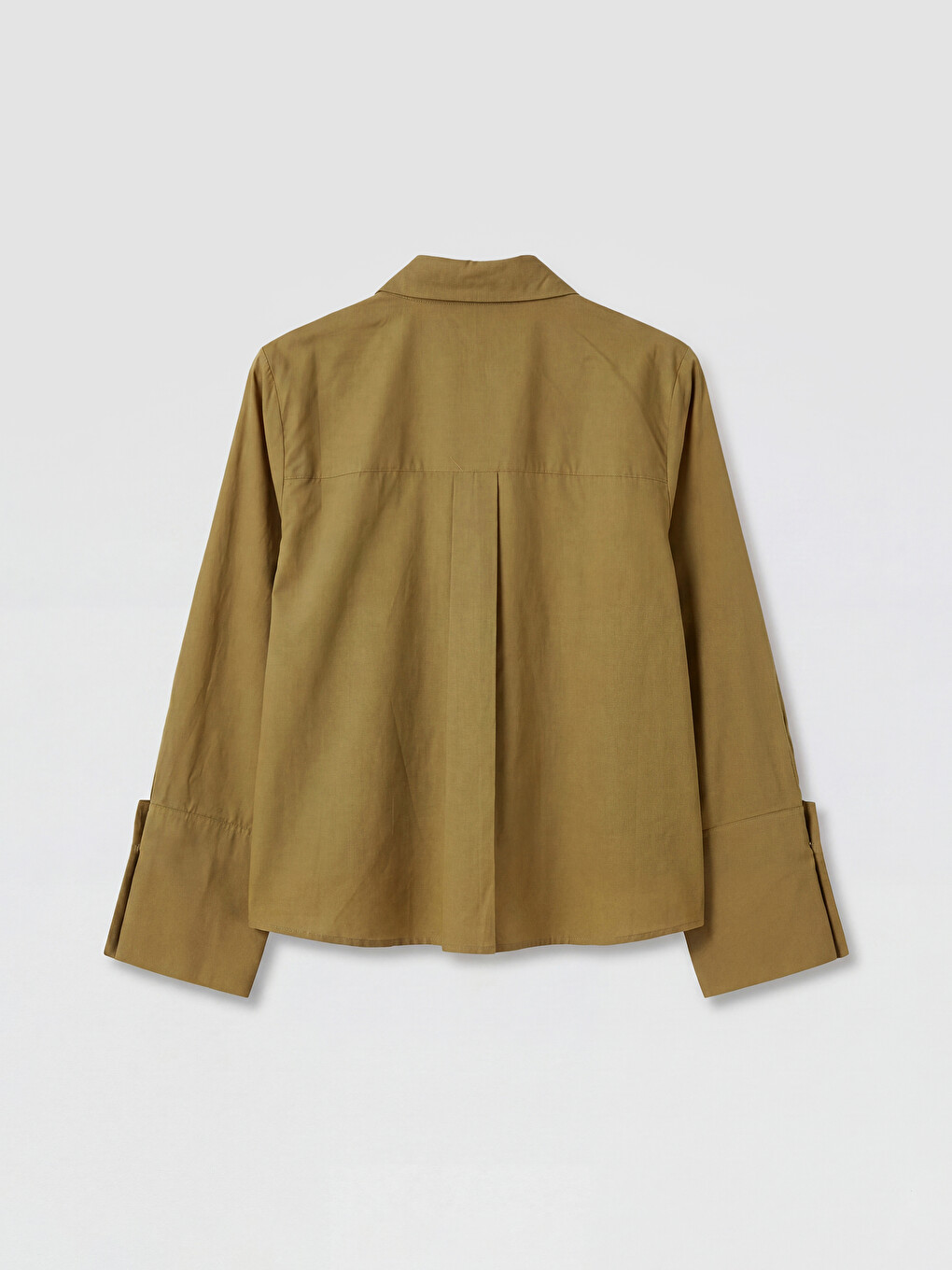 Regular Fit Poplin Women's Shirt-4