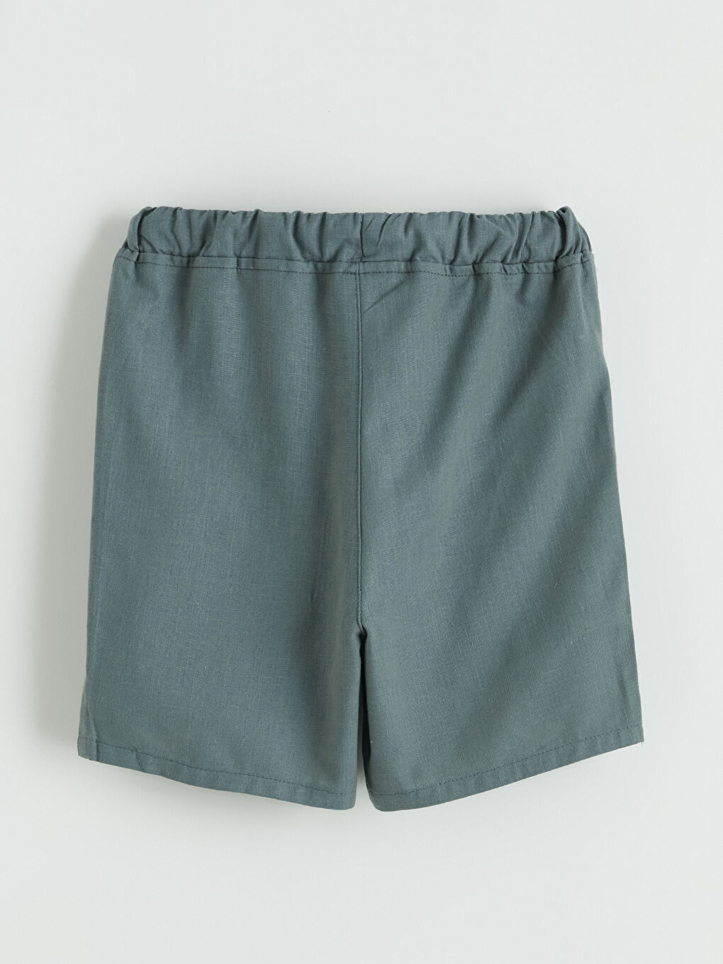 Haki Beli Lastikli Erkek Çocuk Şort-2